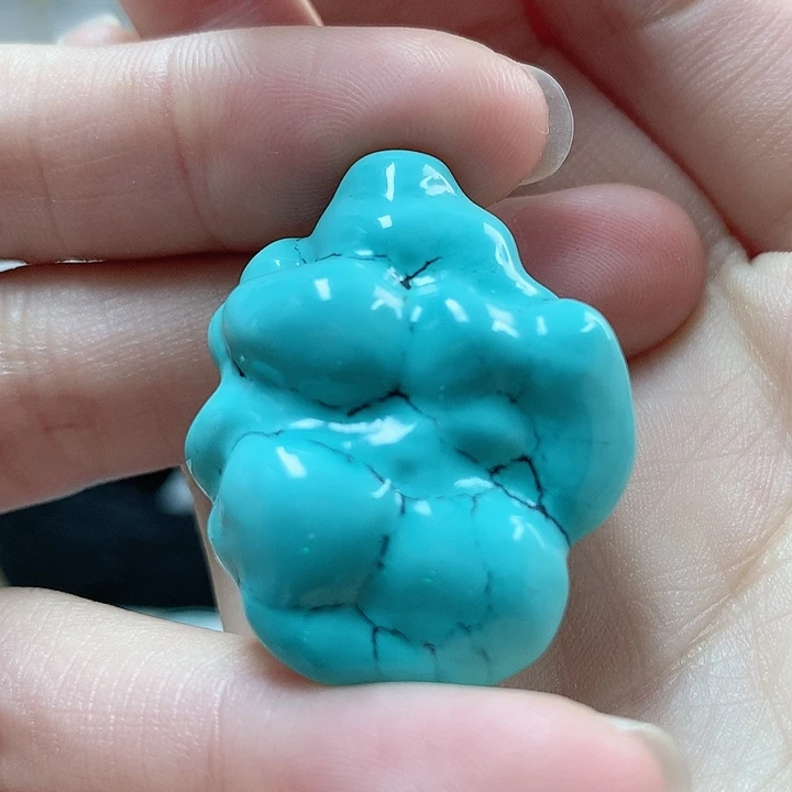 绿松石珠宝奇石未镶嵌如*