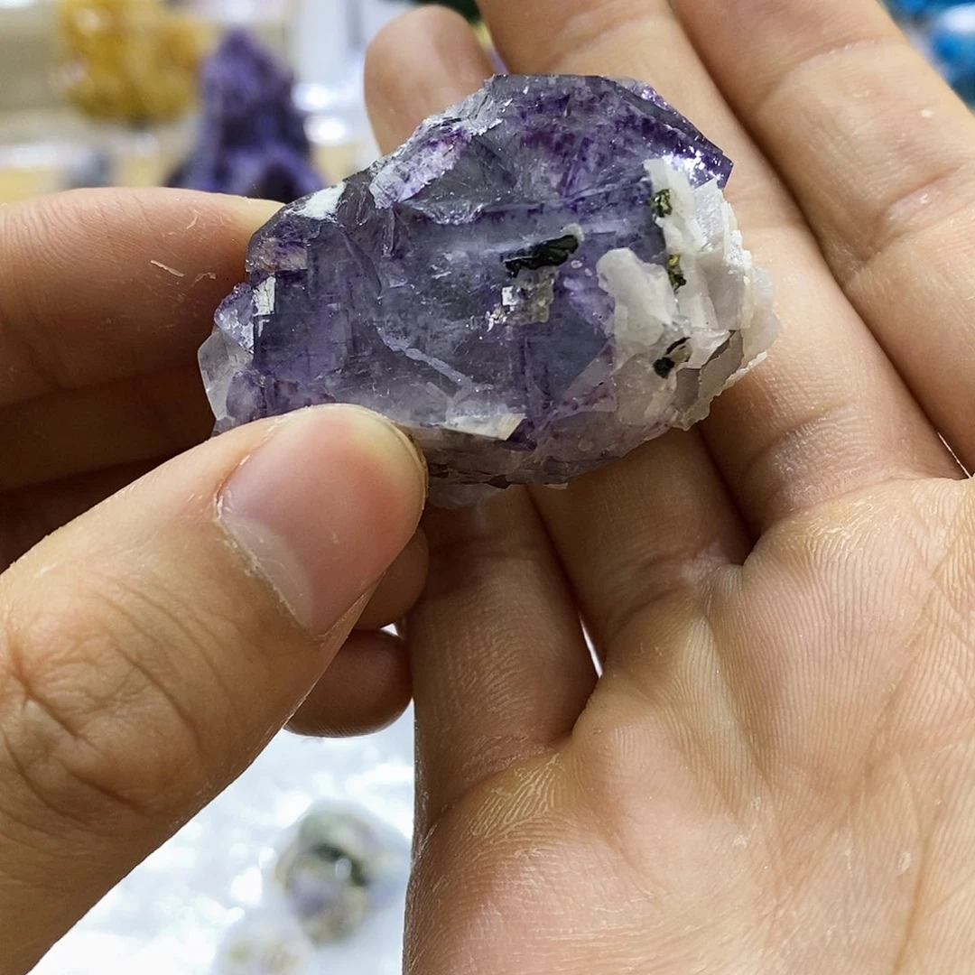紫晶水晶水晶水晶水晶未镶嵌山*