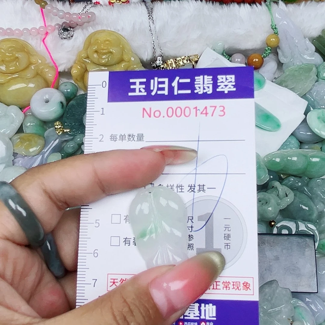 翡翠未镶嵌吊坠(不含链)111