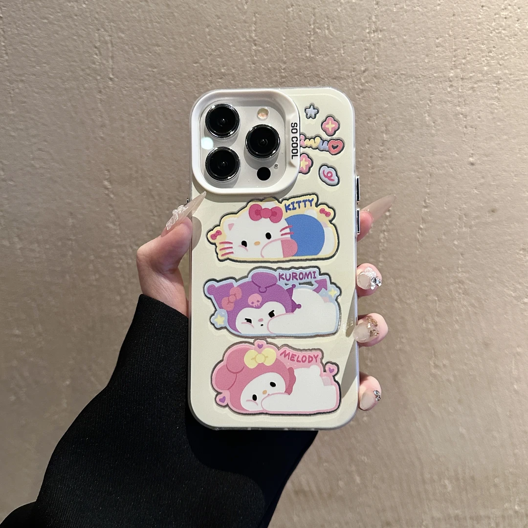 三丽鸥适用苹果/华为/荣耀/OPPO/VIVO/小米手机壳卡通防摔全包