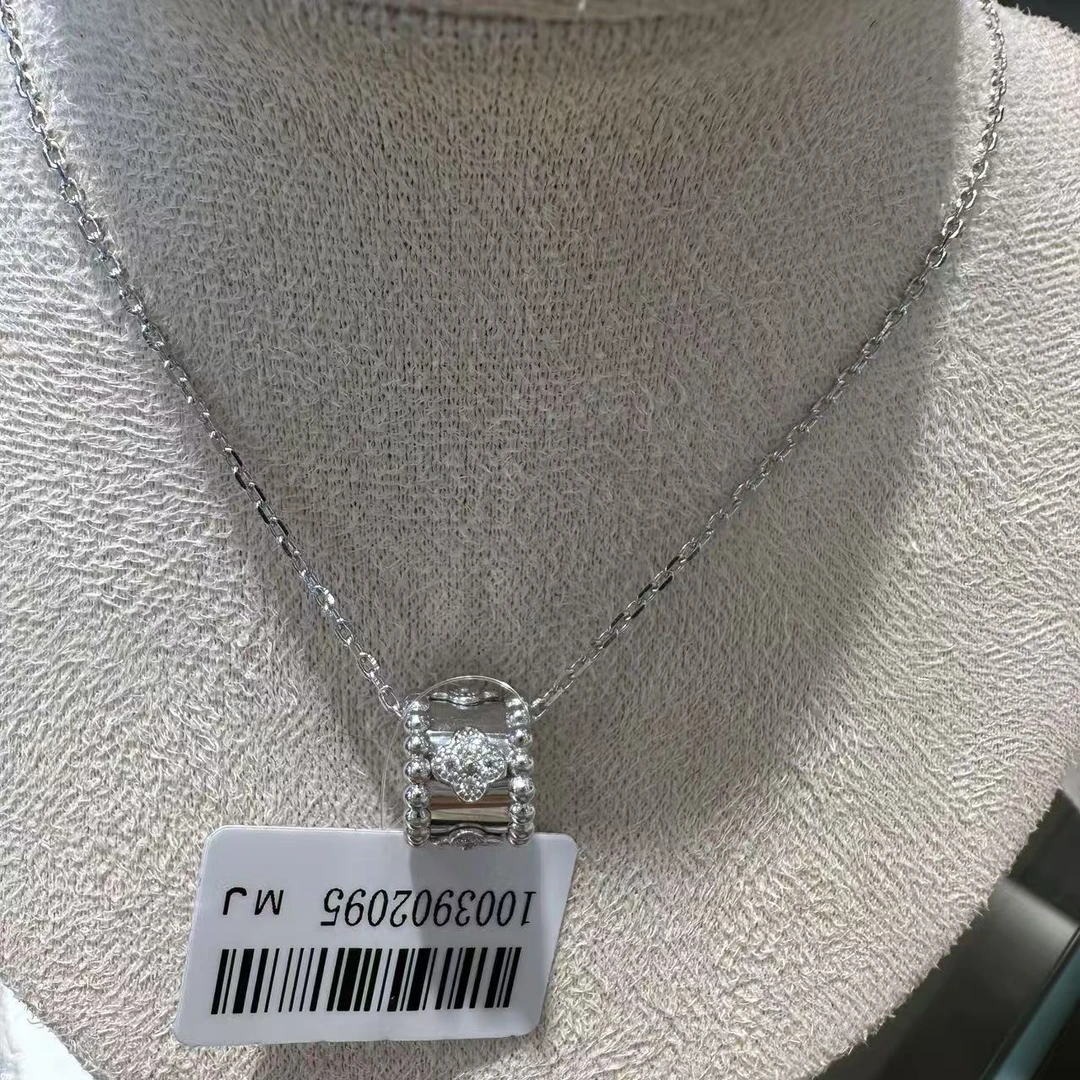 pt950铂金镜面万花筒小蛮腰套链