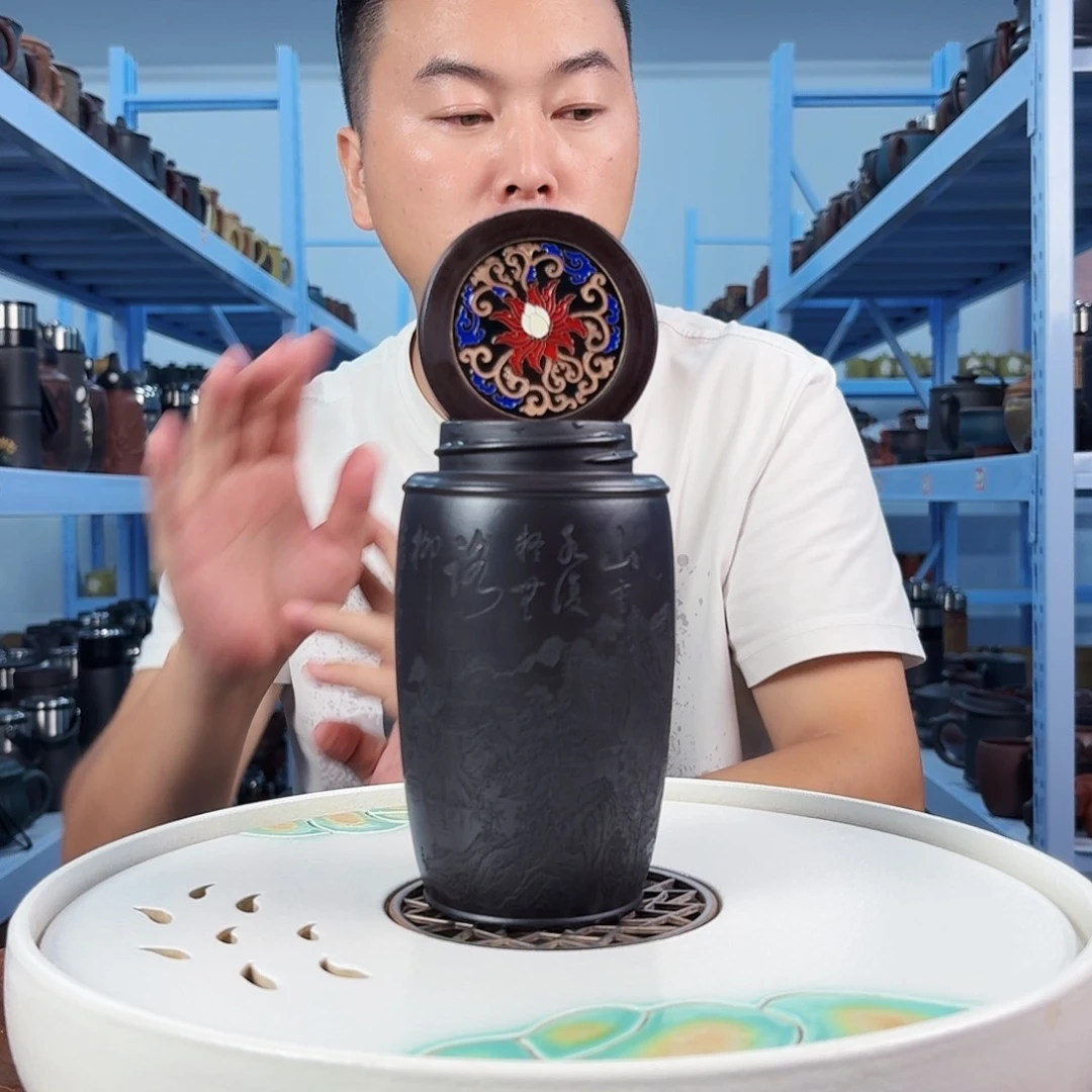 宜兴原矿紫砂杯子