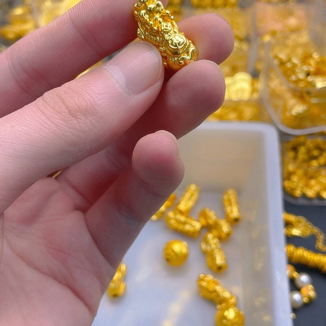 锆石铜合金大貔貅1个
