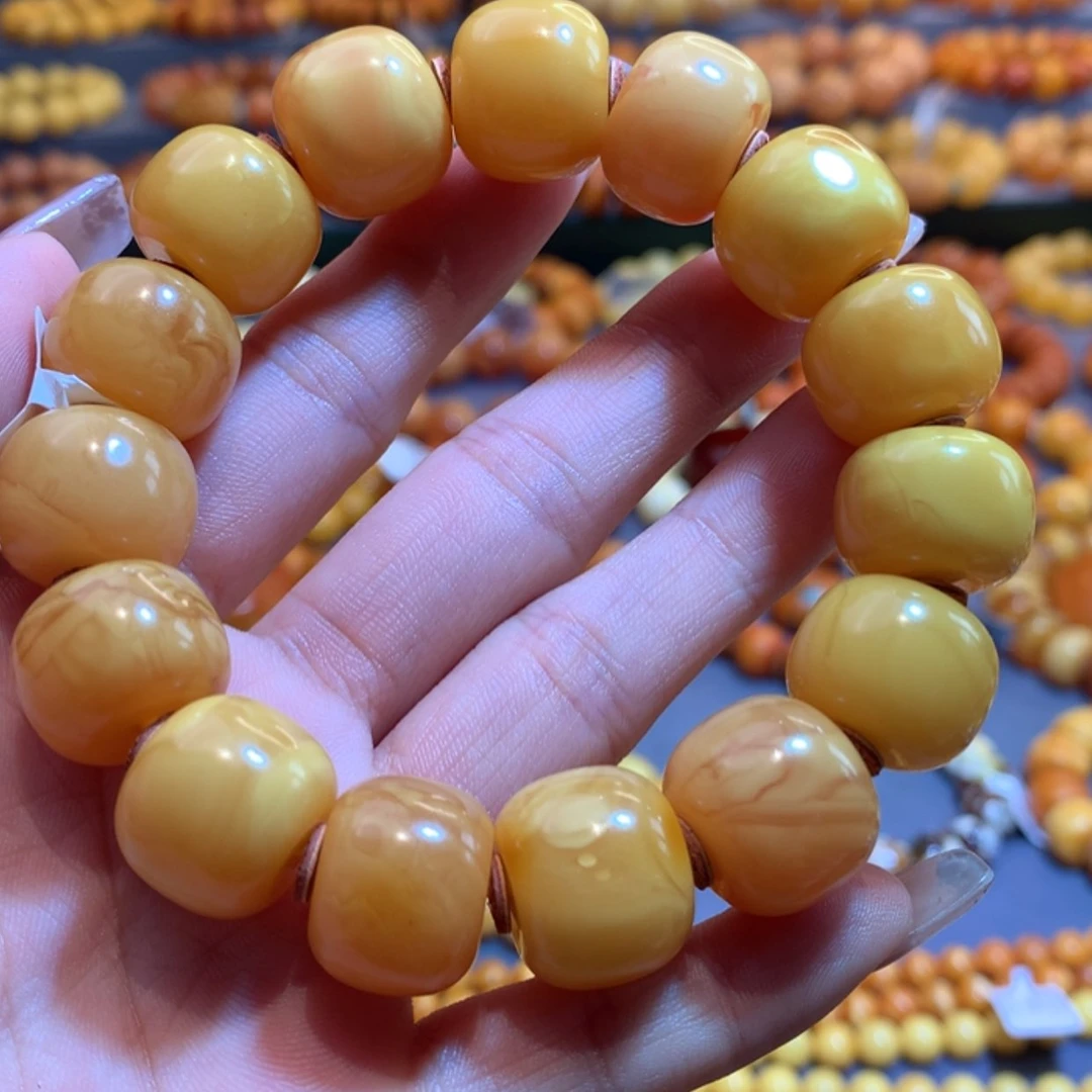 【闪购商品】未镶嵌琥珀手链蜜蜡