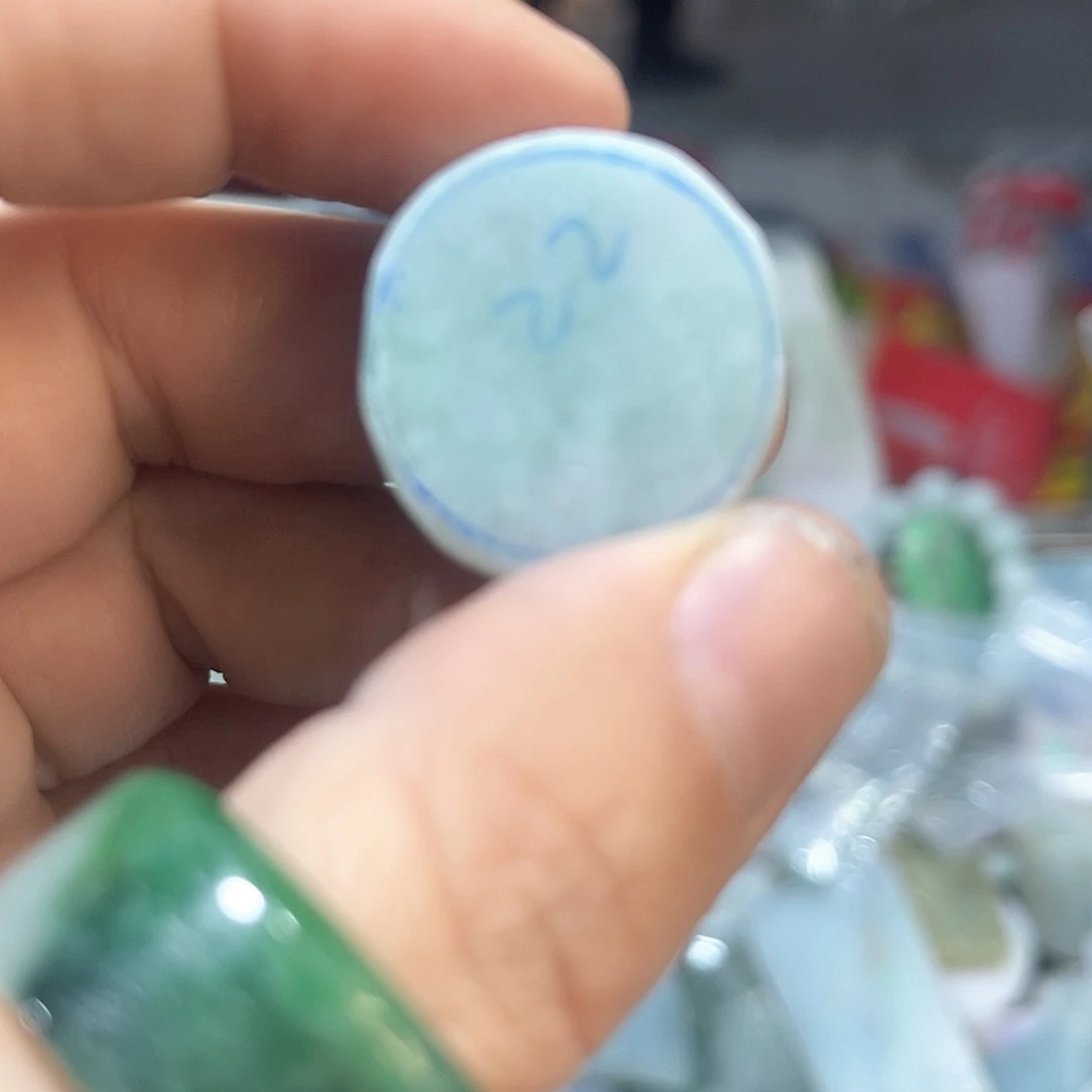 未镶嵌挂件翡翠平安扣包工