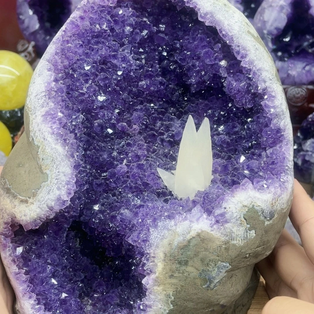 大型摆件（非配饰）紫晶未镶嵌