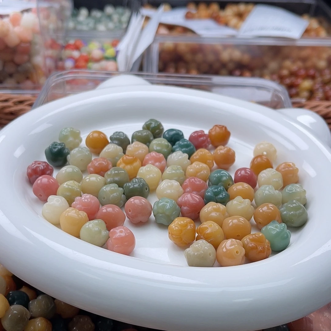 白玉菩提吊坠a12mm/20颗