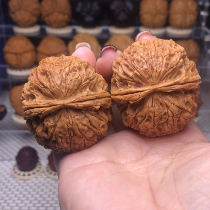 把件文玩核桃47号霸王蟾44尺