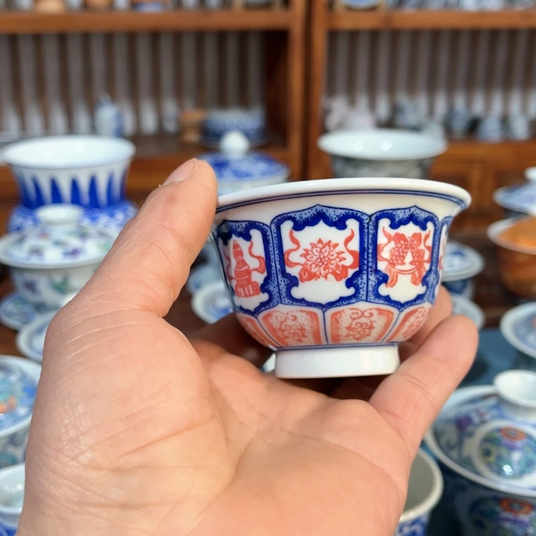 錡镇堂手工手绘杯