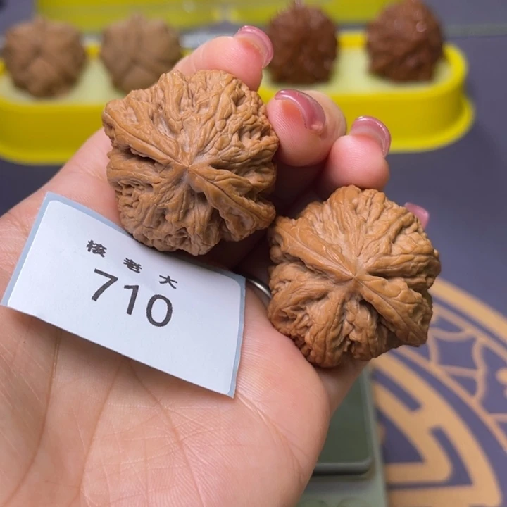 文玩核桃把件粗筋38.710