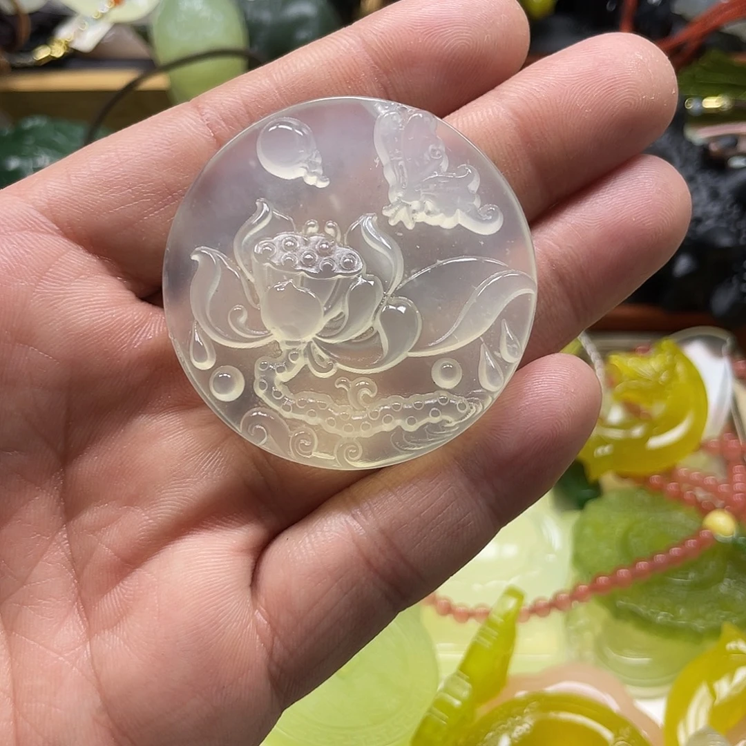 *****蛇纹石玉未镶嵌颈饰