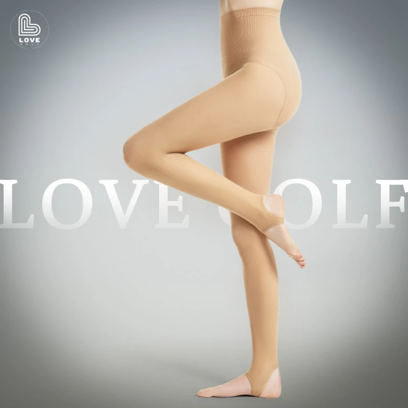 高尔夫Lovegolf连体丝袜女款冰感无缝无痕打底裤高弹防勾丝打底袜