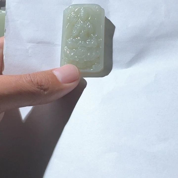 和田玉(糖玉)吊坠(不含链)未镶嵌
