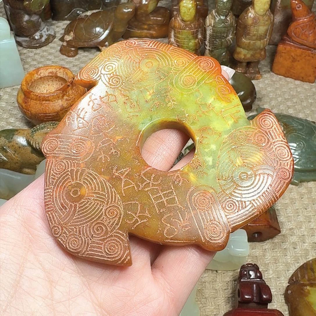 白玉菩提吊坠挂件