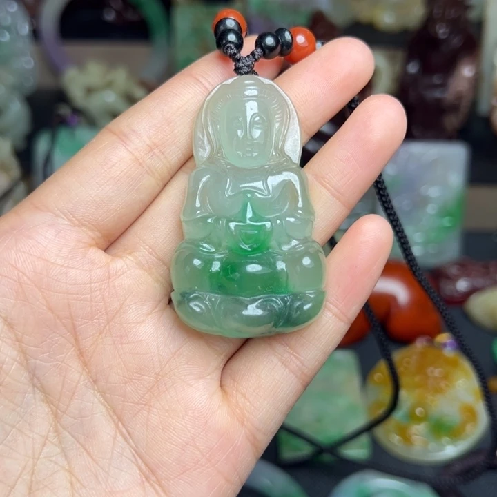 滴血莲花菩提吊坠