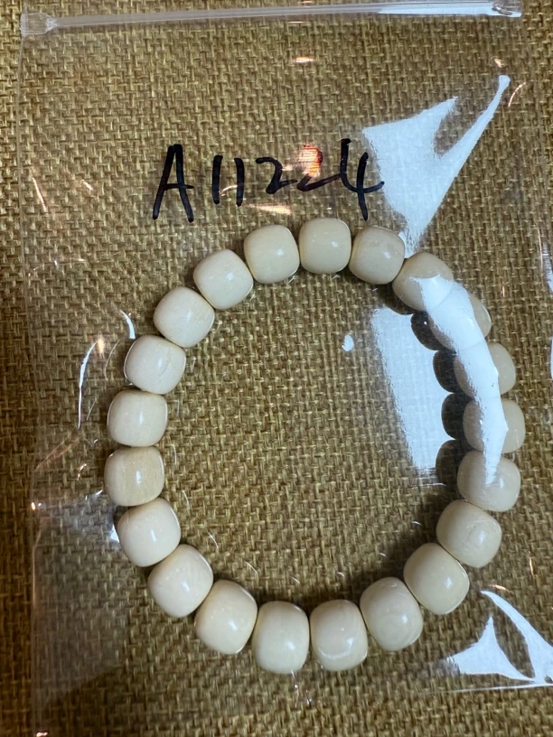 A11224猛犸牙老型手串配饰