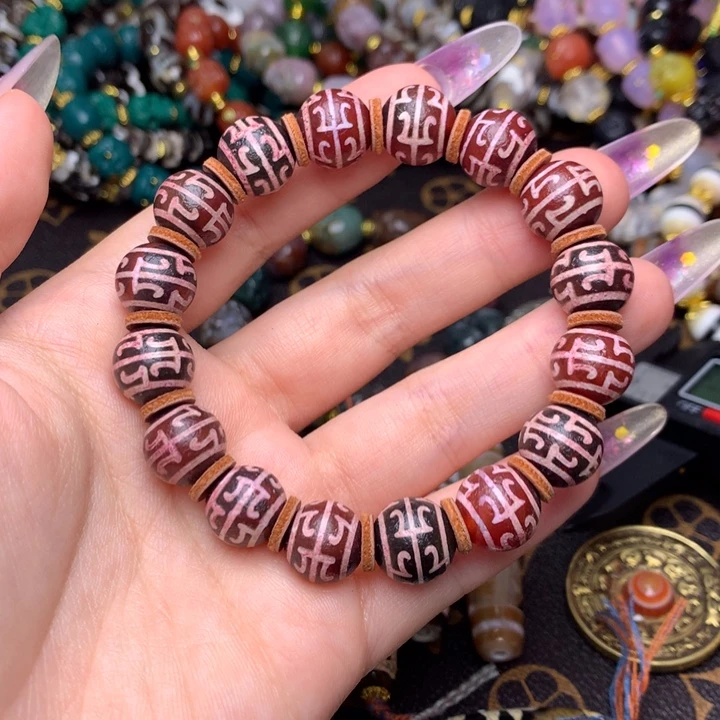 玛瑙/玉髓未镶嵌发一条