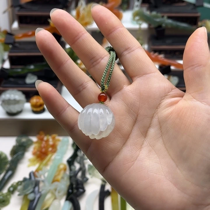 蛇纹石玉未镶嵌岫玉发簪