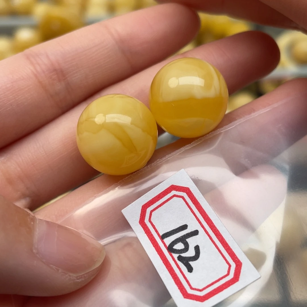 蜜蜡裸石未镶嵌影蜜蜡