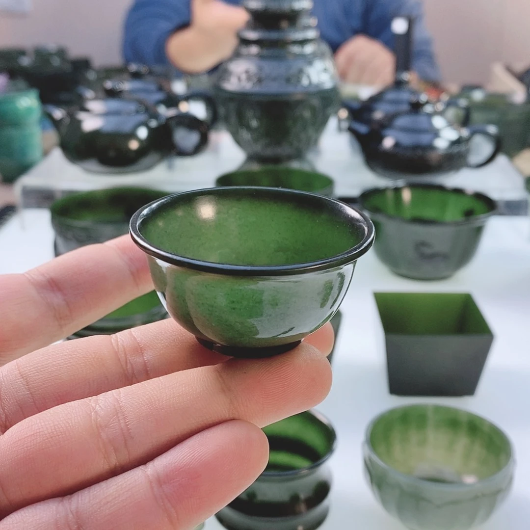 和田玉（青玉）把件未镶嵌