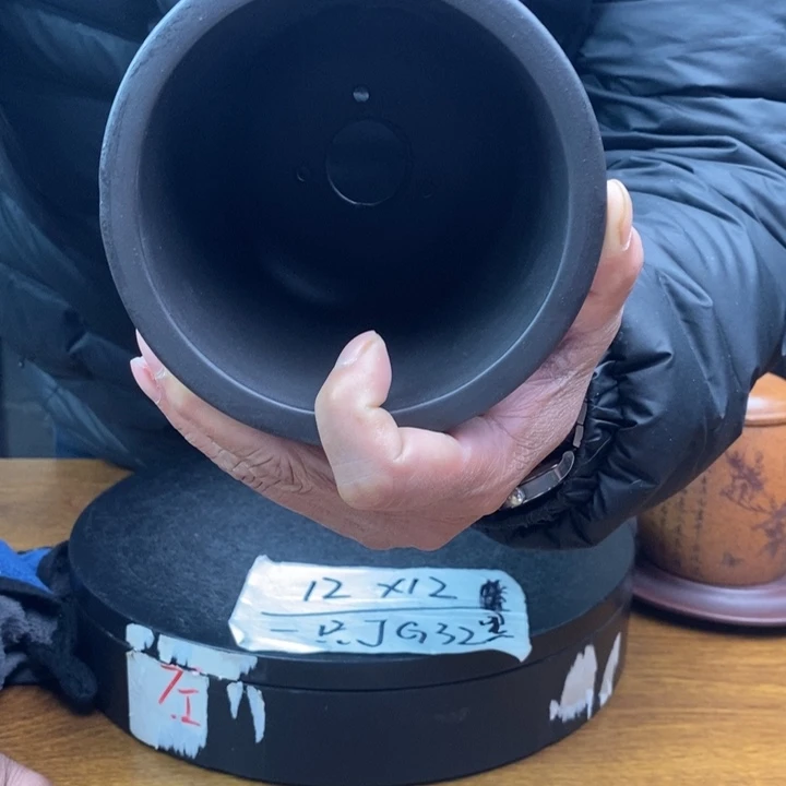 紫砂花盆货号一只JG32