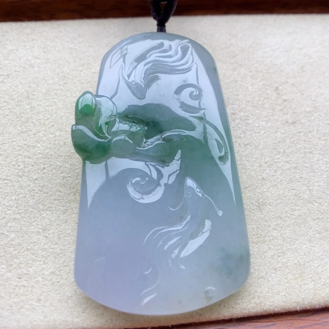 翡翠未镶嵌颈饰吊坠15