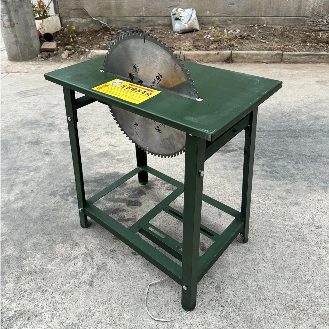 多功能台锯锯柴工具木工台锯家用锯柴火电动锯木机伐木机锯木神奇