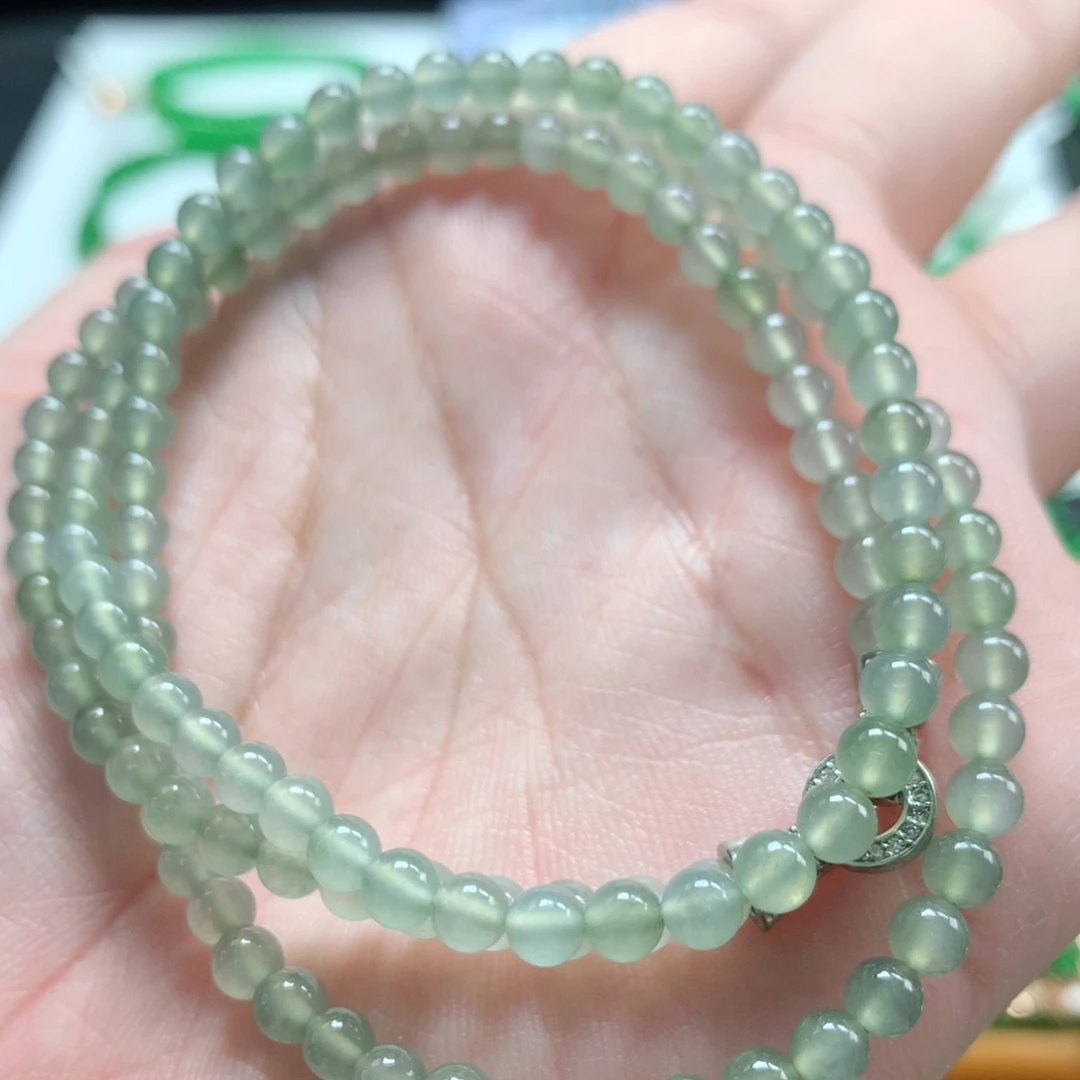 翡翠未镶嵌手链翡翠