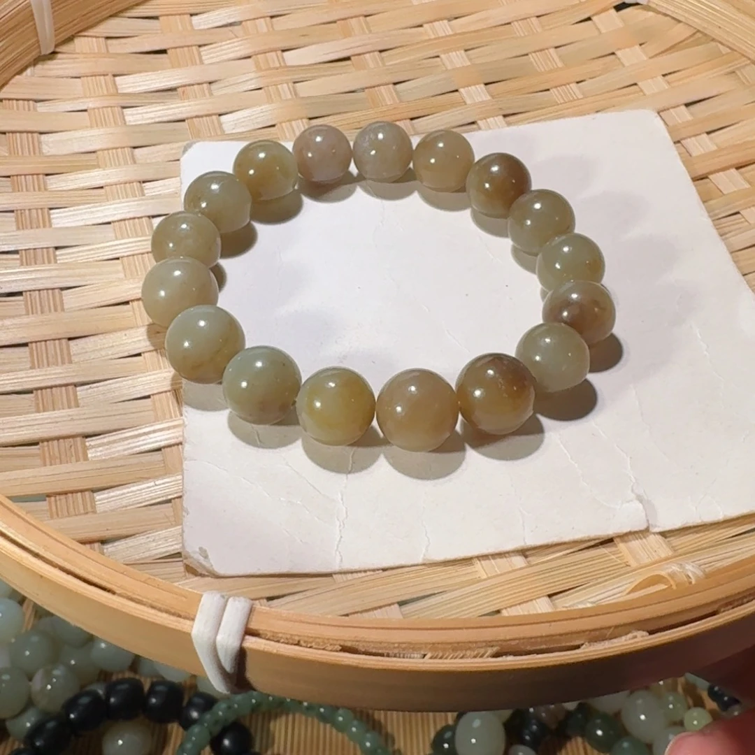 和田玉未镶嵌手链有包容