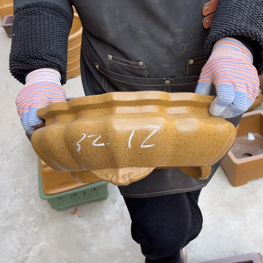 紫砂花盆盆景艺术