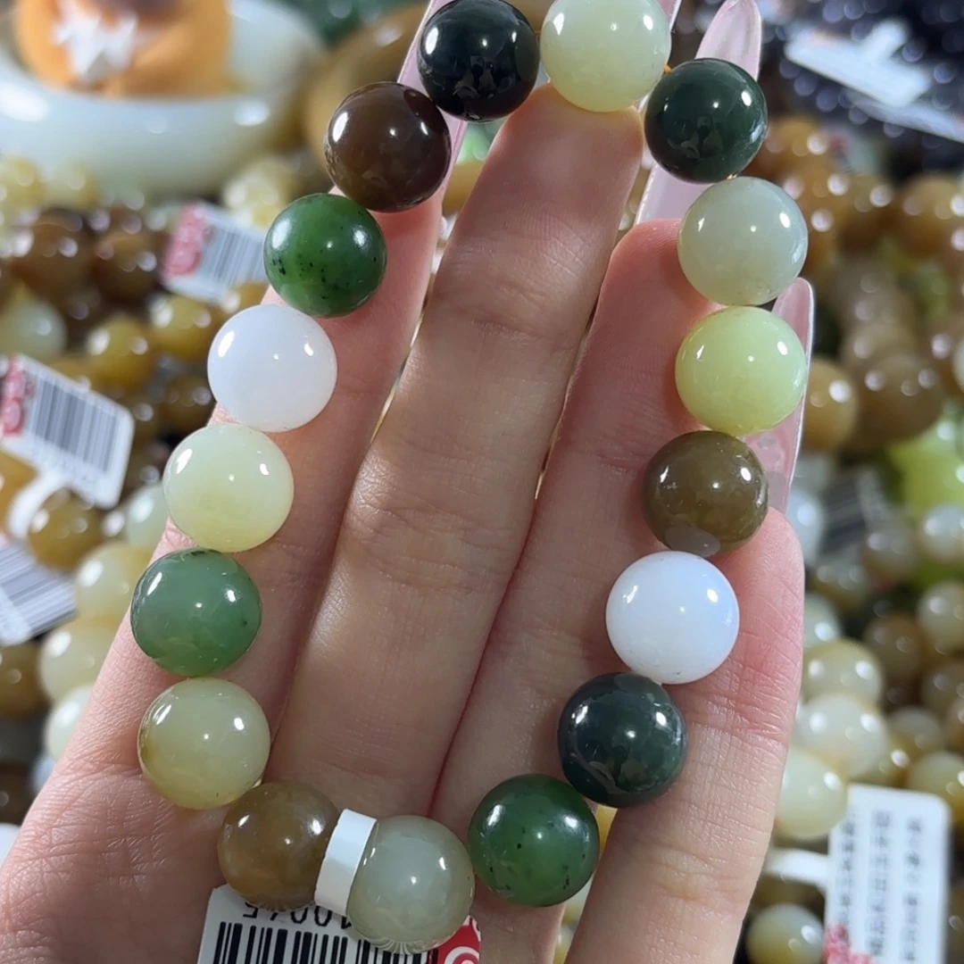 和田玉未镶嵌手链306