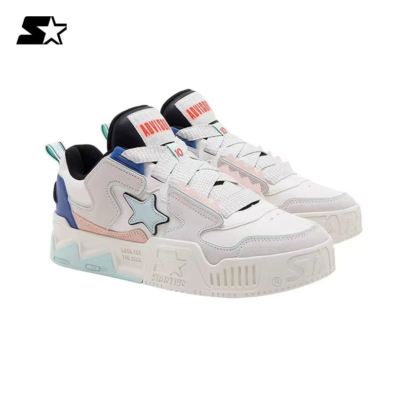【老友记】STARTER流光风美拉德厚底复古面包鞋-显高4cm SF43V2005