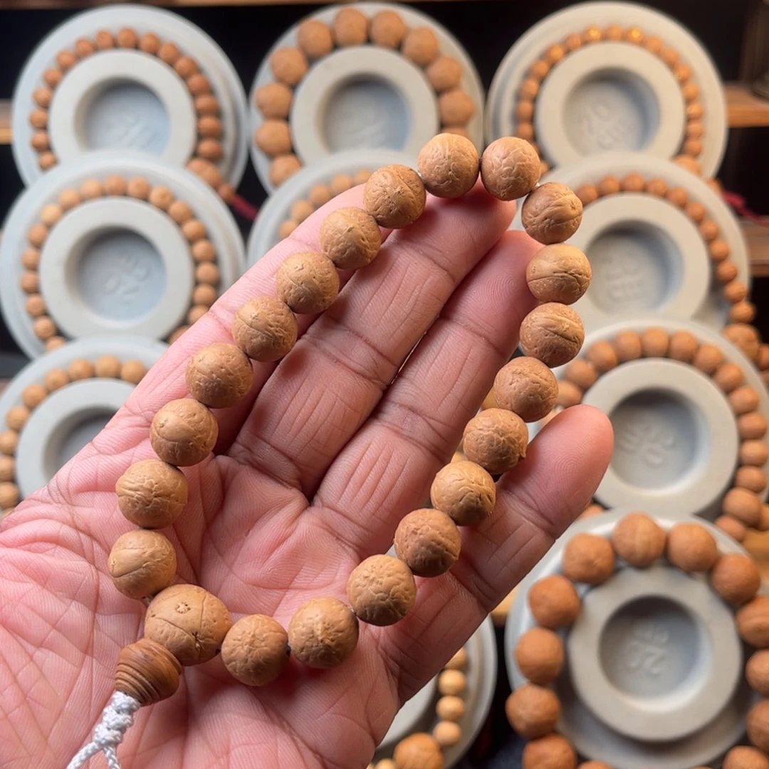 凤眼菩提吊坠13毫米粉红皮同树籽