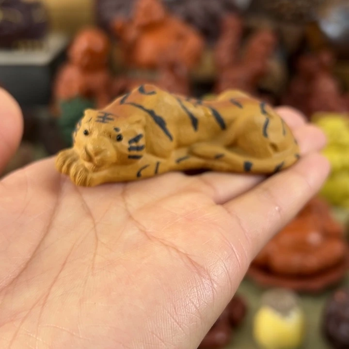 紫砂茶宠紫砂老虎