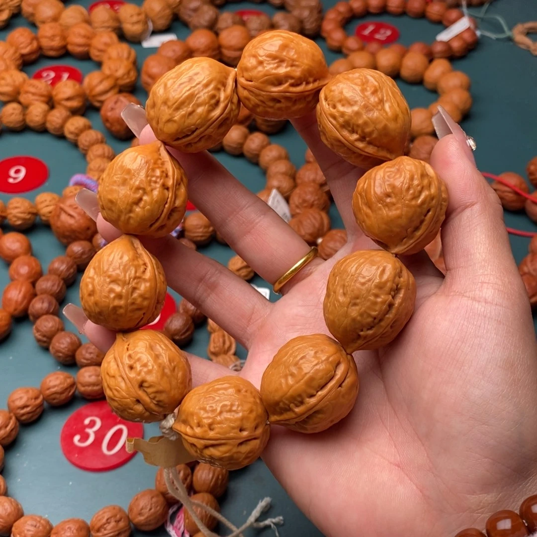 吊坠文玩核桃水晶之恋胖心