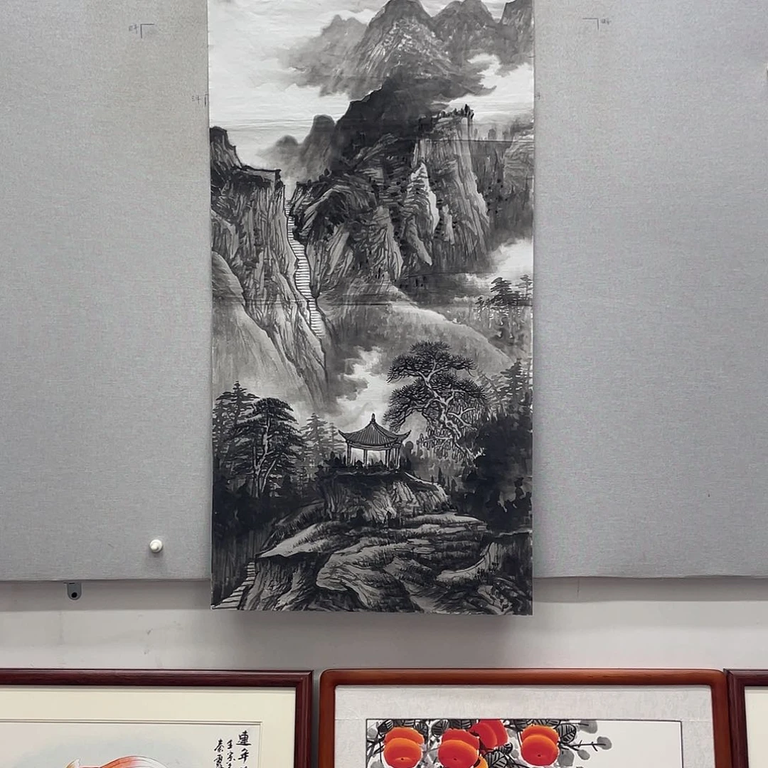 国画山水画作品欣赏1