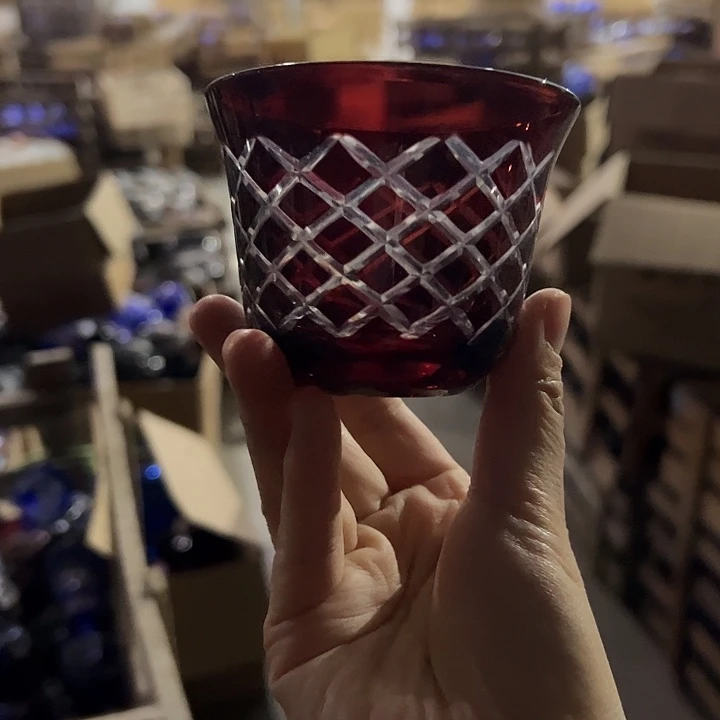 水晶玻璃手柄款微瑕一个