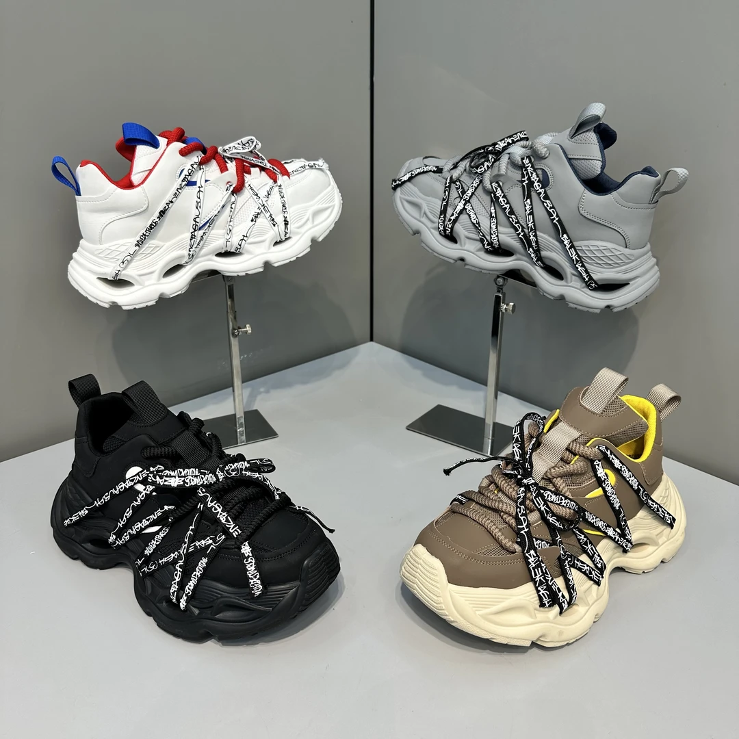 欧洲站潮牌男士运动时尚青春小众日常高端休闲潮流潮鞋（皮鞋尺码）