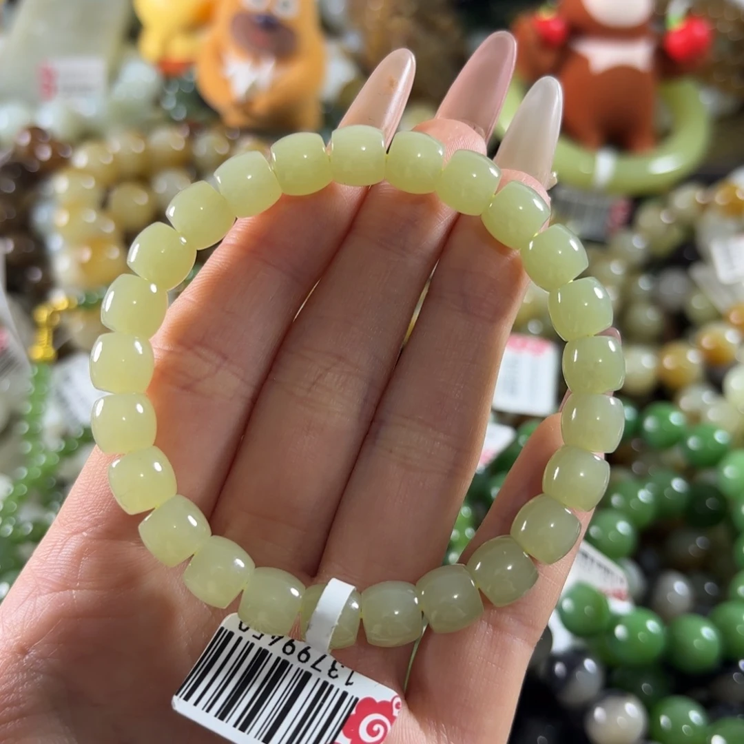 和田玉未镶嵌手链151