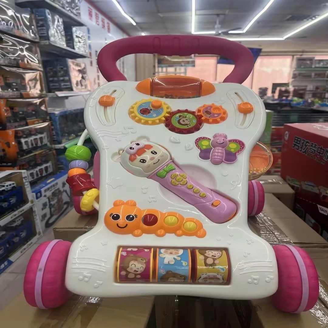 婴儿学步车多功能手推车防侧翻宝宝助步玩具