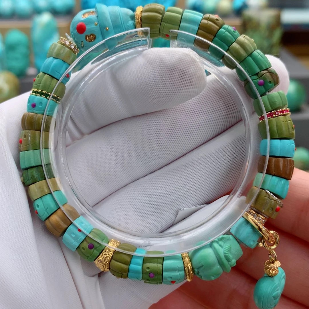 未镶嵌绿松石精品