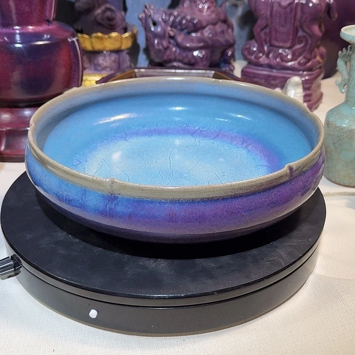 陶摆件钧官窑瓷器