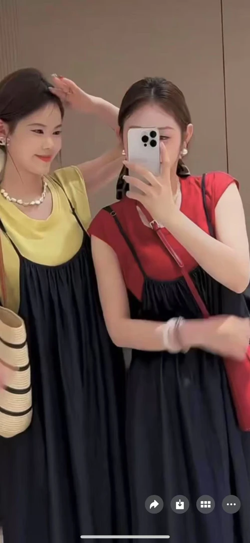 背带裙净版胖mm2025夏季新款显瘦宽松套装