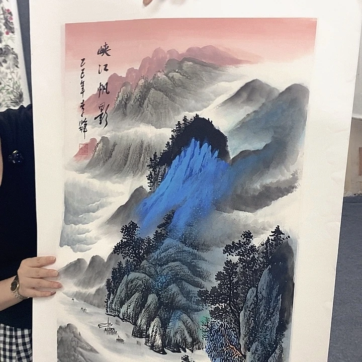 国画国画作品手绘