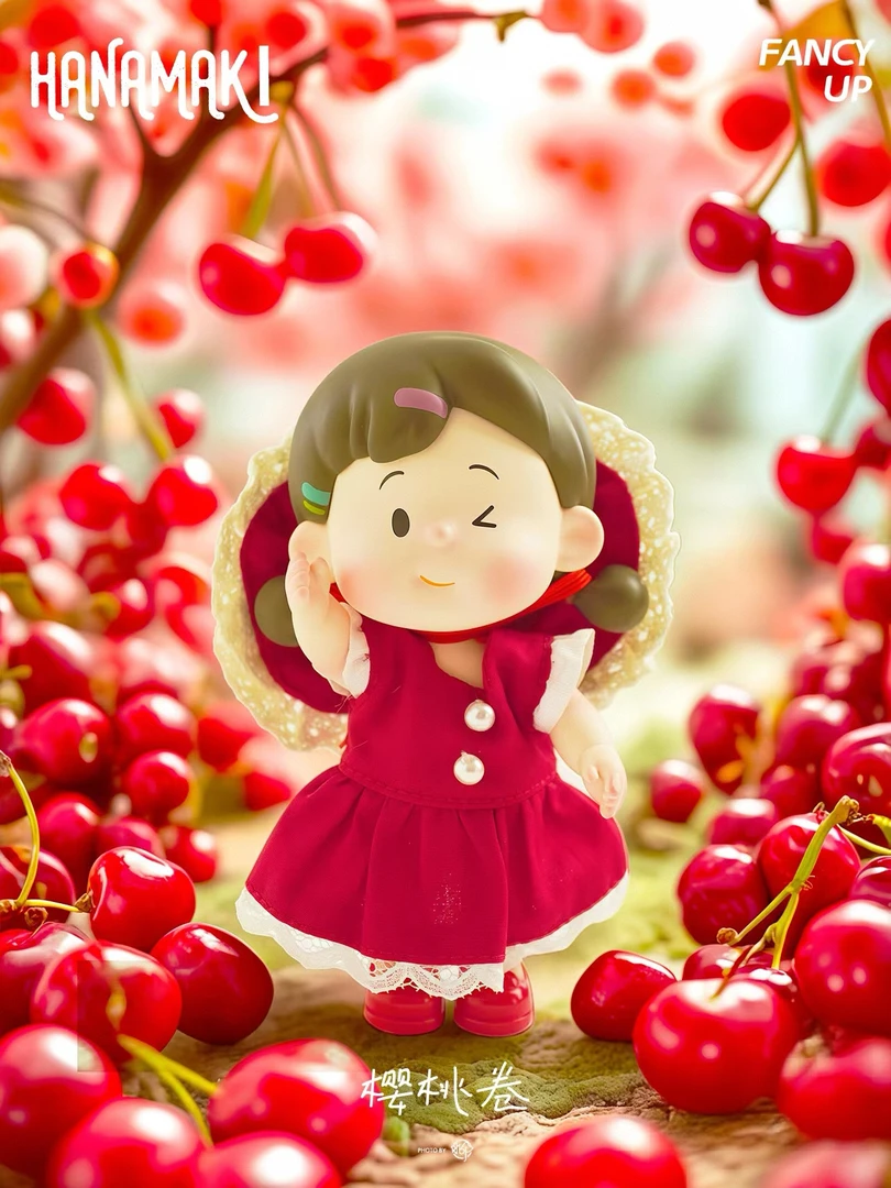 【拆盒】放肆生长小花卷的百变衣橱系列盲盒手办桌面摆件汽车摆件