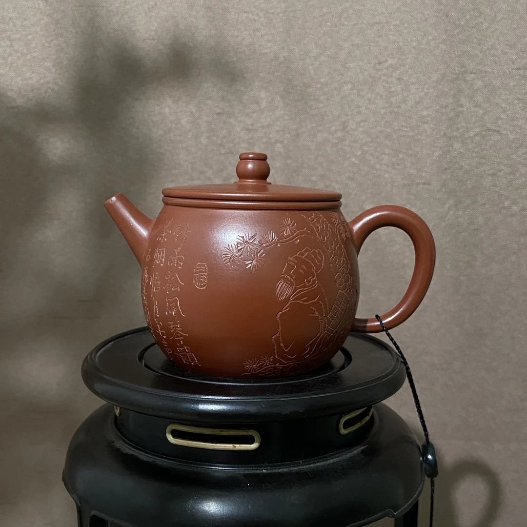 宜兴手工紫砂陶 茶壶GS3429-8