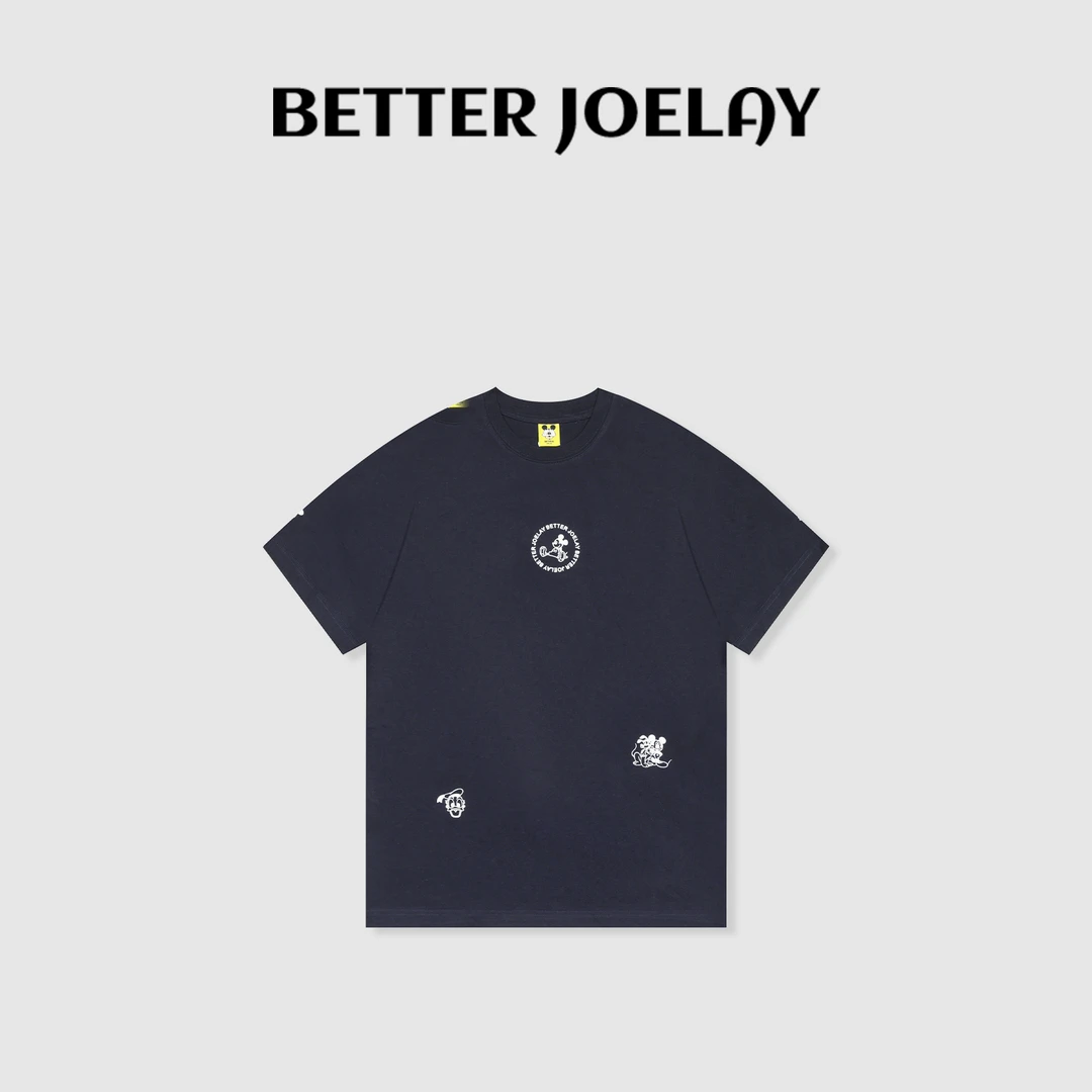 BETTER JOELAY -大版【米奇心事】时尚百搭T恤短袖休闲圆领KH1739