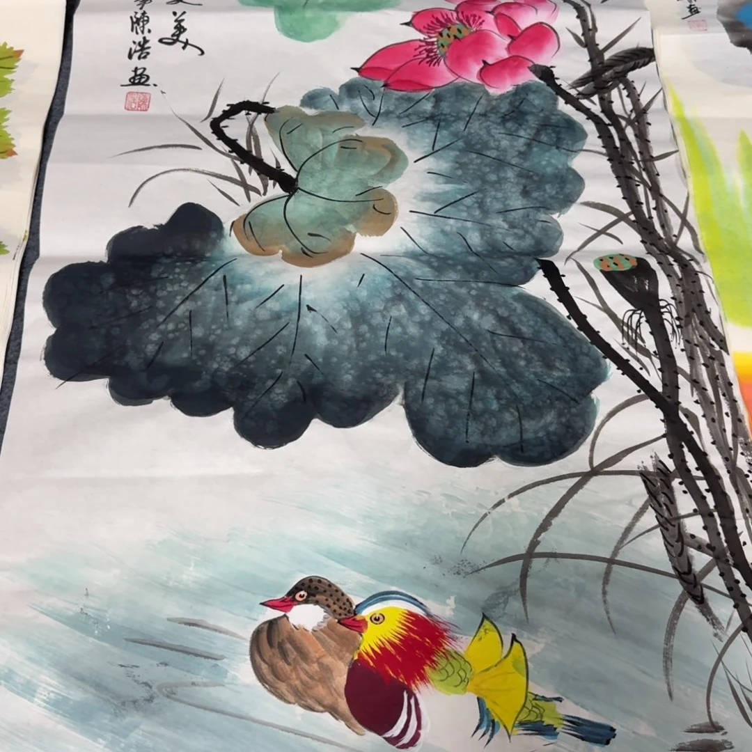国画晓彤美术馆直播间