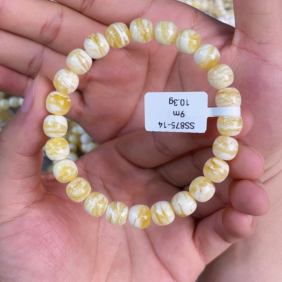 咸***家手链琥珀未镶嵌Ss875-14