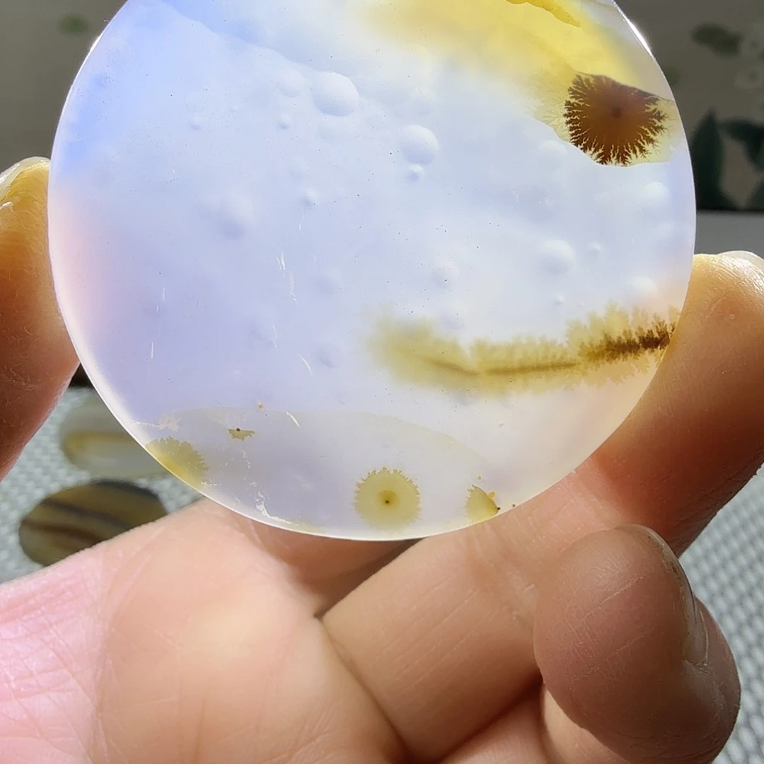 玛瑙/玉髓未镶嵌吊坠(不含链)